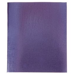 HATBER / Notebook bumvinyl, A5, 96 sheets, staple, offset No. 1, cage, Purple Metallic / 14 pcs.