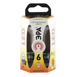 ЭРА / LED lamp 6 (50) W, E14 base, reflector, warm white light, 30,000 hours, LED smdR50-6w-827-E14