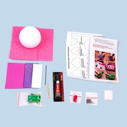 A set of creative Christmas ball "Mumps Marusya"