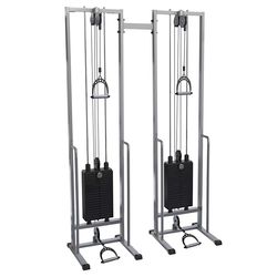 Trainer rehabilitation block, dual, 2-stack, 60 kg, series "Pro"