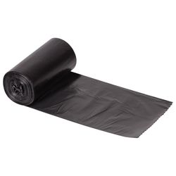 CONCEPT OF HOUSEHOLD / Garbage bags 35 l "Tubus", black, in a roll 20 pcs., LDPE, 25 microns, 42x70 cm, for urns, d - 25, h - 40