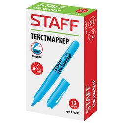 Highlighter STAFF "Basic", BLUE, line 1-3 mm