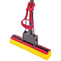 ЛАЙМА / Self-wringing mop, roller wringing, PVA attachment 27 cm, telescopic handle 70-125 cm