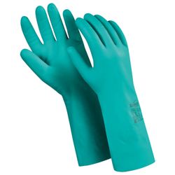 MANIPULA / Diesel nitrile gloves, cotton sputtering, size 10 XL, green