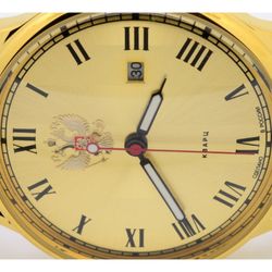 Слава / Slava / Wrist watch "Tradition" logo Coat of arms of the Russian Federation 1409727 / 2115-300