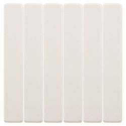 Chalk white PYTHAGORAS, a set of 100 pieces, square