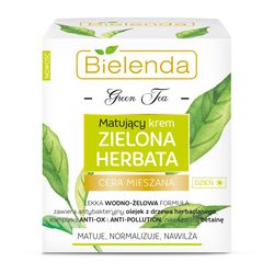 Cream Shine face the day, GREEN TEA, BIELENDA 50ml