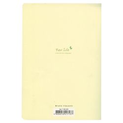 BRUNO VISCONTI / Notebook EURO A5 40 l. Costura BV, gaiola, Soft Touch, papel bege 70 g / m, "DREAMING ELF" / 10 unid.