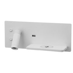 BayerLux / Wall lamp with right shelf