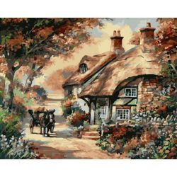 Опт-картина / Painting by numbers 40x50 Rural story
