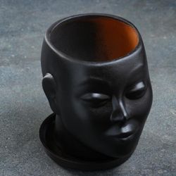 Хорошие сувениры / Фигурное кашпо "Голова"
