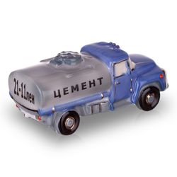 Фарфоровая мануфактура / Christmas tree toy "Tank "Cement"