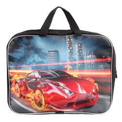 Calligrata / Folder with handles textile "Auto on fire"