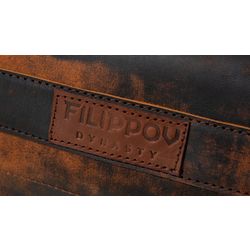 FILIPPOV / Trainer bag Sandbag "DIKO" from buval leather 70 cm