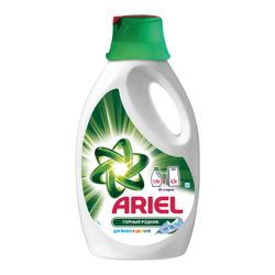用于洗涤液自动机 1.95 l ARIEL (Ariel)“山泉”的手段，凝胶浓缩物