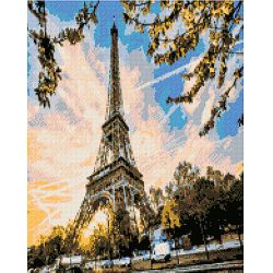 Опт-картина / Diamond mosaic, 40x50, square rhinestones Paris