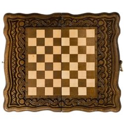 GamesDealer / Satranç + tavla oymalı "Breeze" 30, Haleyan