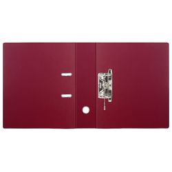 Lima BRAUBERG a doppia faccia rivestita in PVC, 70 mm, bordeaux