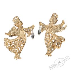 Holiday Classics / Set of Christmas decorations "Angel in an openwork dress", 6 pieces