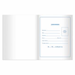 ЮНЛАНДИЯ / Diary 1-4 grade 48 pages, leatherette cover (flexible), print, foil, "FOOTBALL" / 10 pcs.