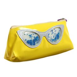 Сималенд / Pencil case for school "Glasses with sparkles"