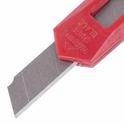 Knife 9 mm clerical STAFF "Basic Economy", latch, clip, case assorted