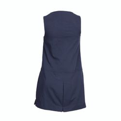 School sleeveless sundress blue