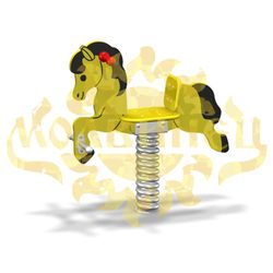 Молвинец / Spring rocking chair for children from 3 to 7 years old