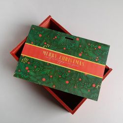 Дарите Счастье / Wooden box "Merry Christmas"