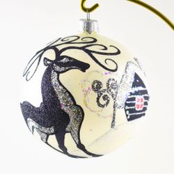 Бирюсинка / Bola de Navidad Fantasy 100 mm