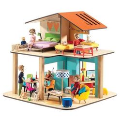 Wooden doll house "Macau"