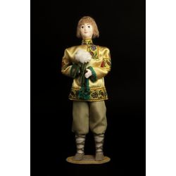 Потешный промысел / Porcelain souvenir doll "Fairy-tale character. June"