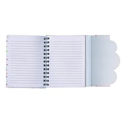 BRAUBERG / Notebook "Holiday", 80 sheets A5 (130x175 mm), spiral, hardcover, magnetic valve, line