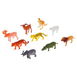 Играем вместе / Giochiamo insieme / Set di giochi in plastisol "Animali selvatici"