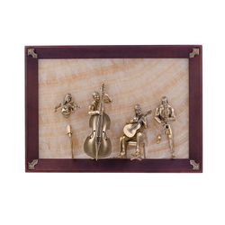 Золотая антилопа / Painting "Quartet" on onyx