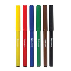 Sharpeners BRAUBERG "ACADEMY", 6 colours, ventilated cap, PVC packaging