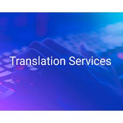Translation from/into foreign languages