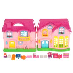Играем вместе / Let's play together / Doll house with a set of accessories