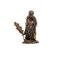 Золотая антилопа / Figurine "Hedgehog with a leaf"