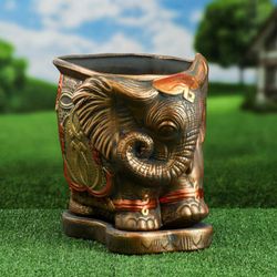 Керамика ручной работы / Flower pot "Elephant" 11 l