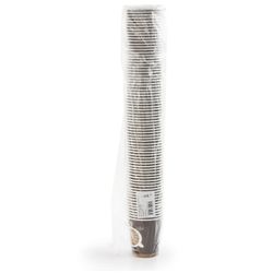 FORMATION / Disposable cups 250 ml, SET 75 pcs., Paper single-layer, "Taste Quality", cold / hot