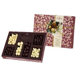 Christmas set of nuts in chocolate "Nutty fantasy"