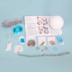 A set of creative new year's ball sequins "the snow Queen"