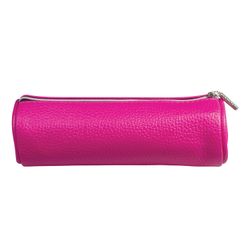 Pencil case-cosmetic bag BRAUBERG under textured skin, Exotic, pink, 20х6х6 cm