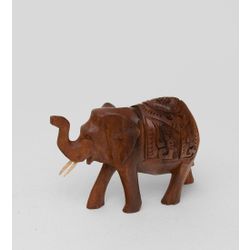 Decor and Gift / Wooden figurine "Elephant"