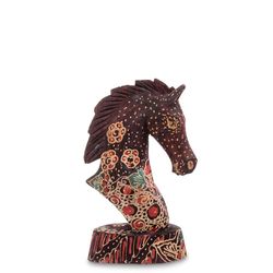 Decor and Gift / Heykelcik satranç ahşap "At" 15 cm kahverengi
