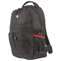 Ba lô B-PACK "S-06" (BI-PAK) phổ thông, lưng có đệm, trọng lượng nhẹ, màu đen, 46x32x15 cm