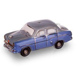 Фарфоровая мануфактура / Christmas toy "Moskvich 407" blue