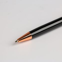 ArtFox / Pen in a gift case "Sincerely", metal, black with gold