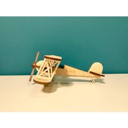 Wooden prefabricated plane